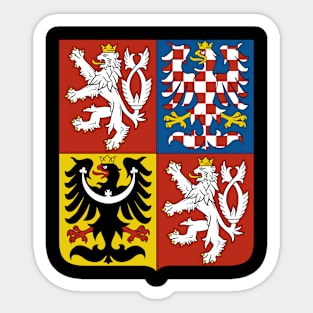 Czech Republic Coat Of Arms Sticker